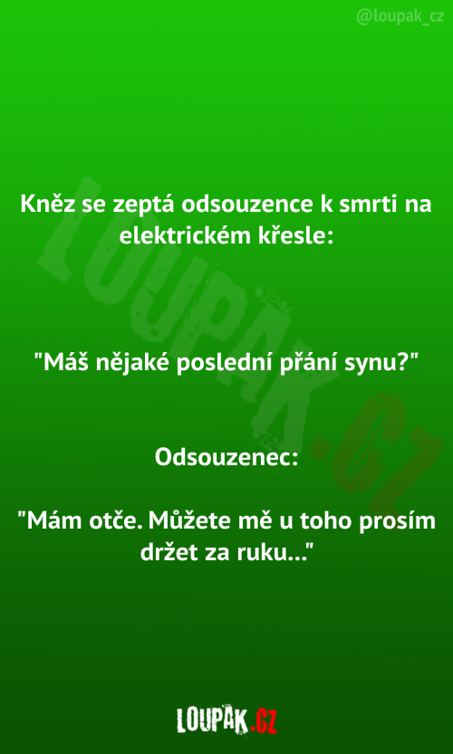 Na elektrickém křesle