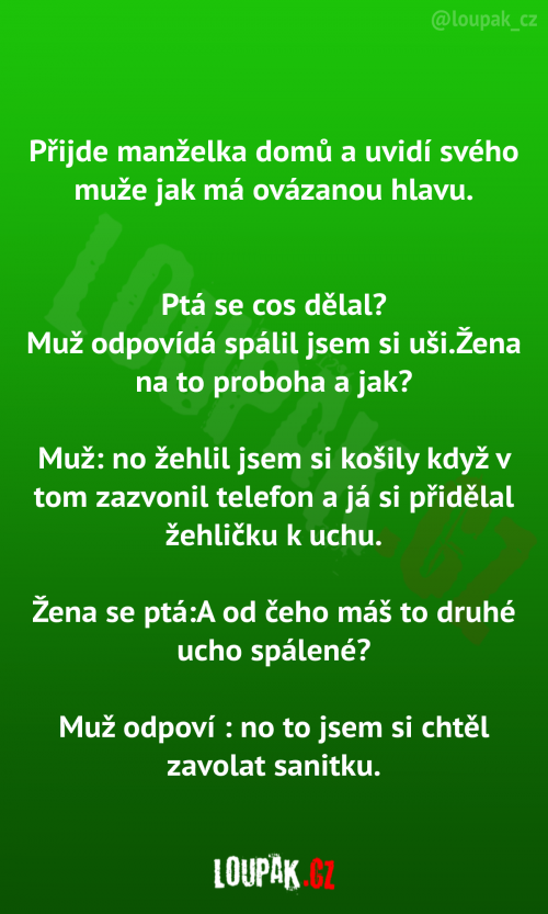  Manželka dojde domů 