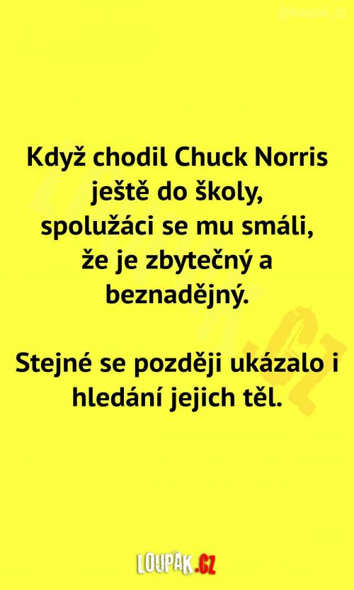  To je prostě Chuck Norris 