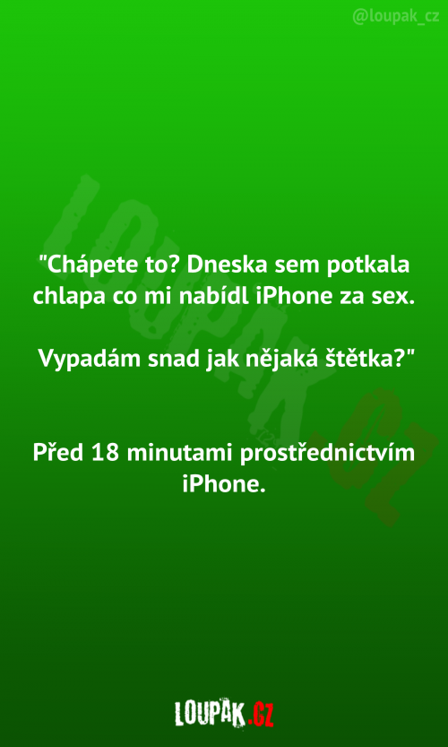  Nabídka Iphone za sex 