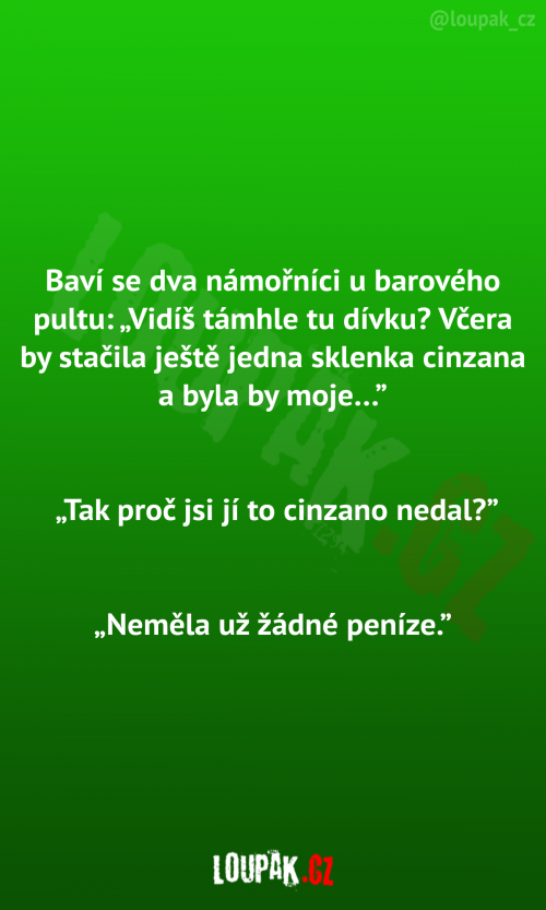 Baví se dva námořnícic