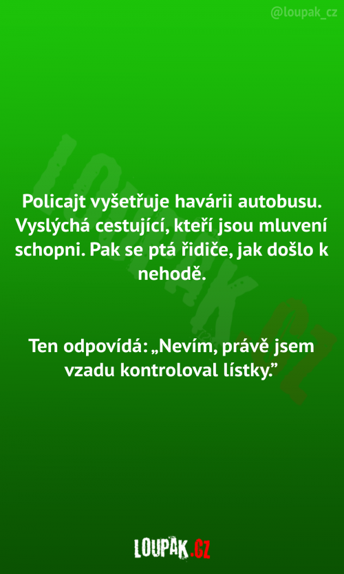  Policajt vyšetřuje havárii 