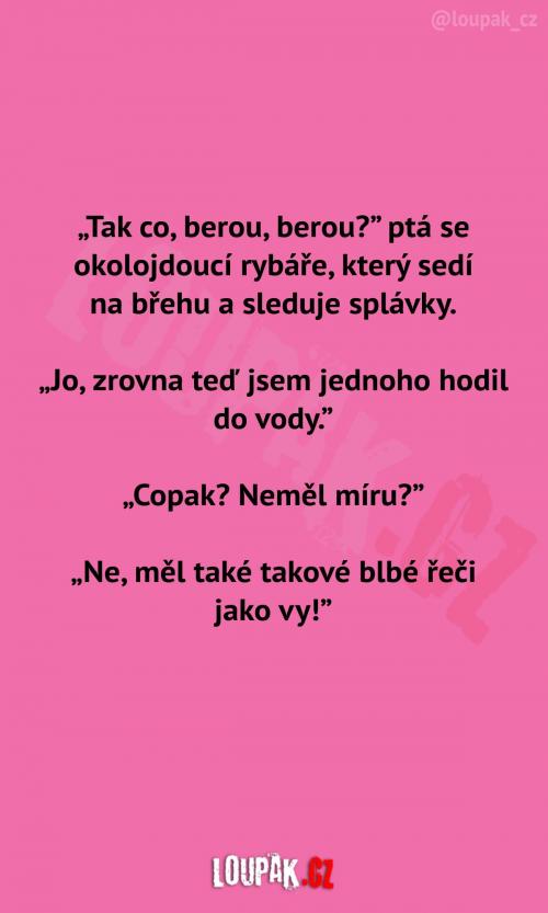 Tak co, berou, berou?