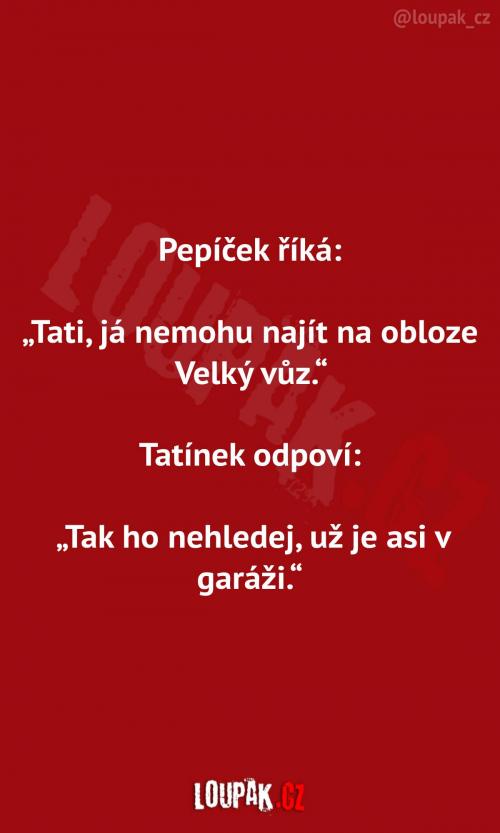 Pepíček s tatínkem... 