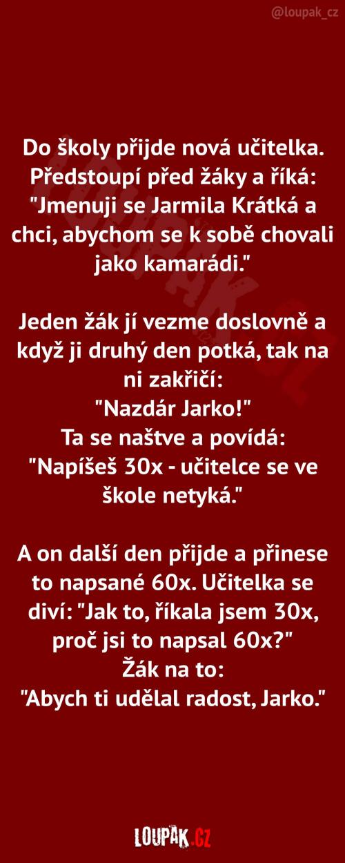  Jak udělat učitelce radost 