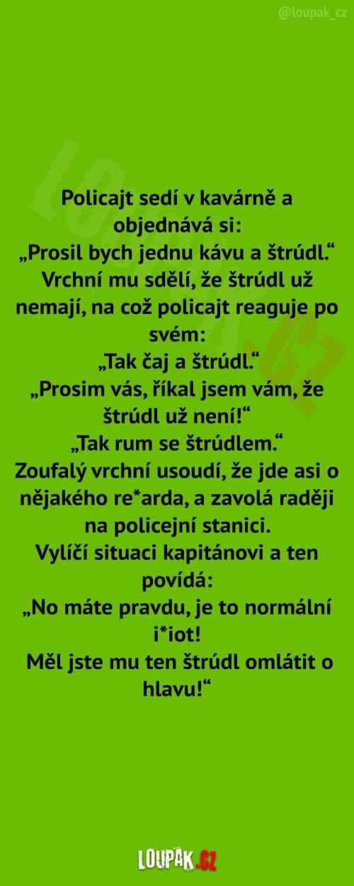  Policajti v kavárně  