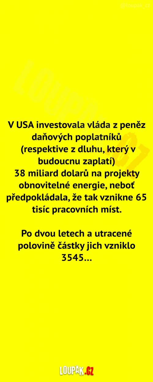  Investování v USA...  