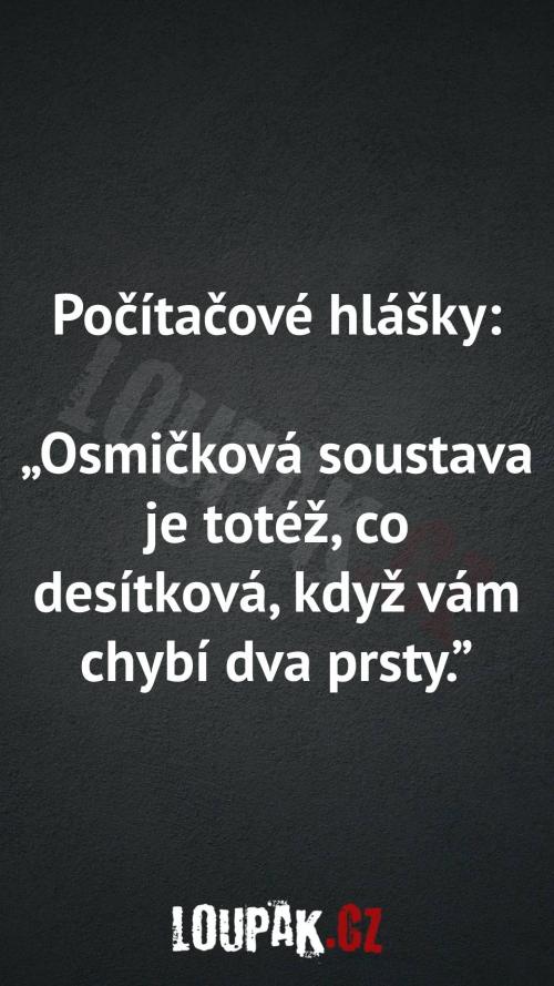  Nejlepší počítačové hlášky 