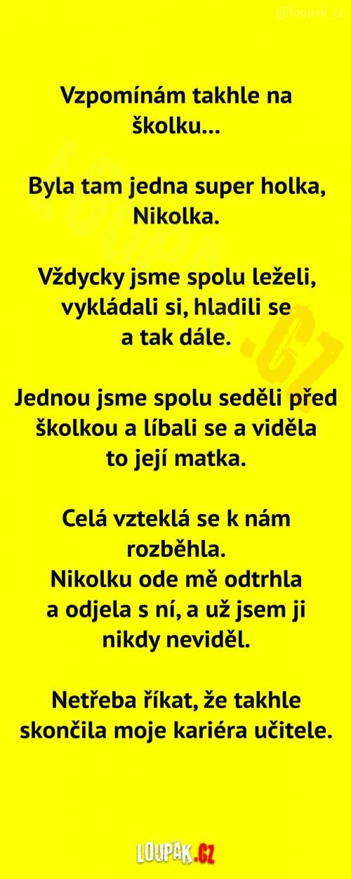  Vzpomínky na školní léta 