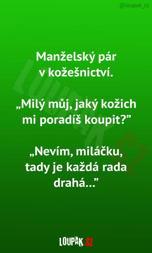  Manželský pár v kožešnictví 