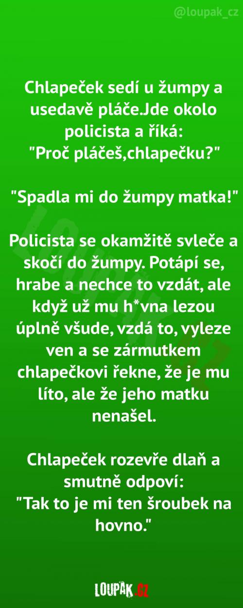 Když spadne matka do žumpy