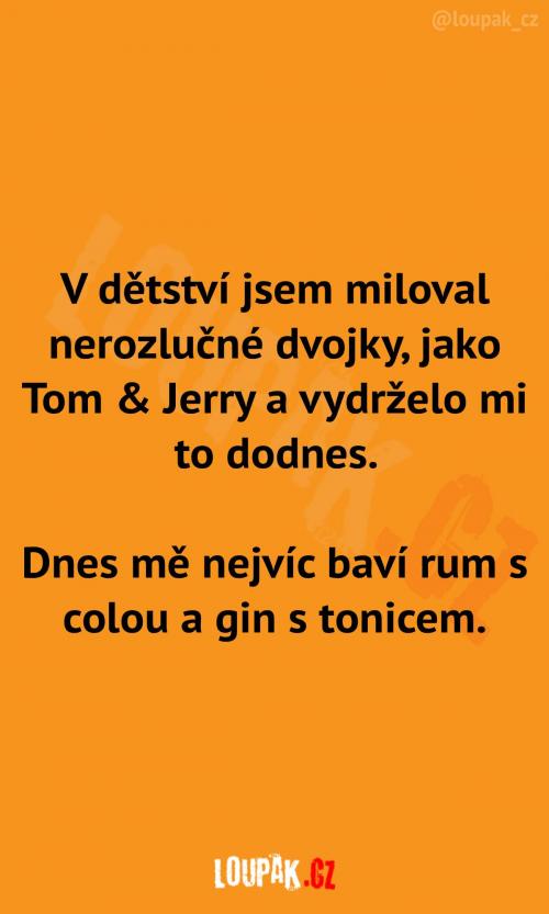 Moje oblíbené dvojice dříve a dnes 