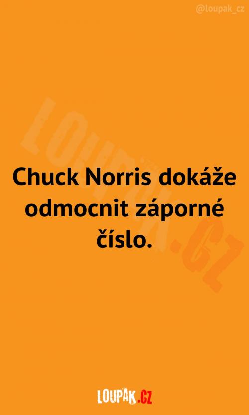 Matematické schopnosti Chucka Norrise