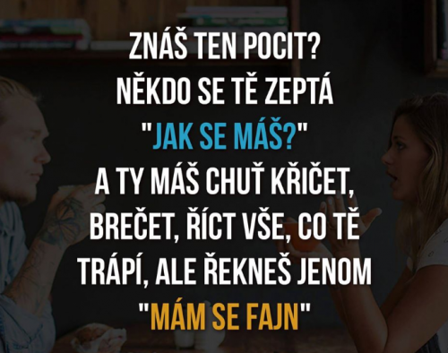 Všichni se máme dobře