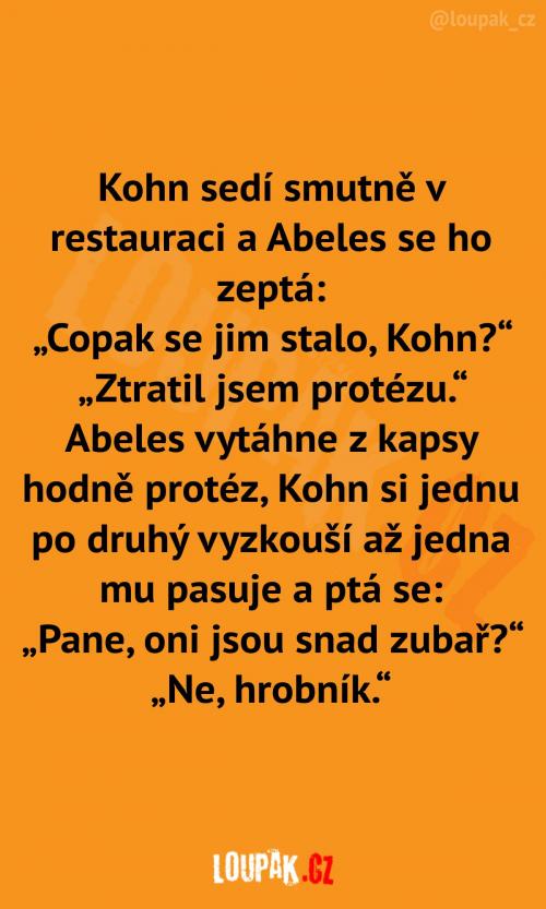  Baví se Kohn a Abeles 