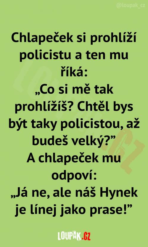  Ale je pěkné, že myslí na bratra... 