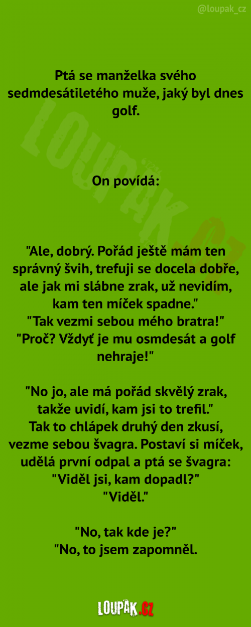  Ptá se manželka svého muže 