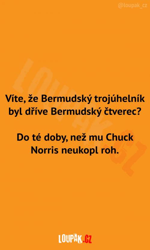  Bermudský trojúhelník dříve 