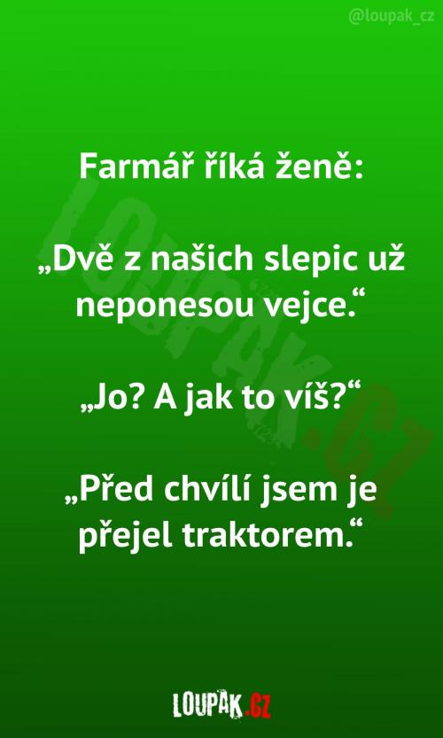  Proč už nesnesou žádné vejce? 