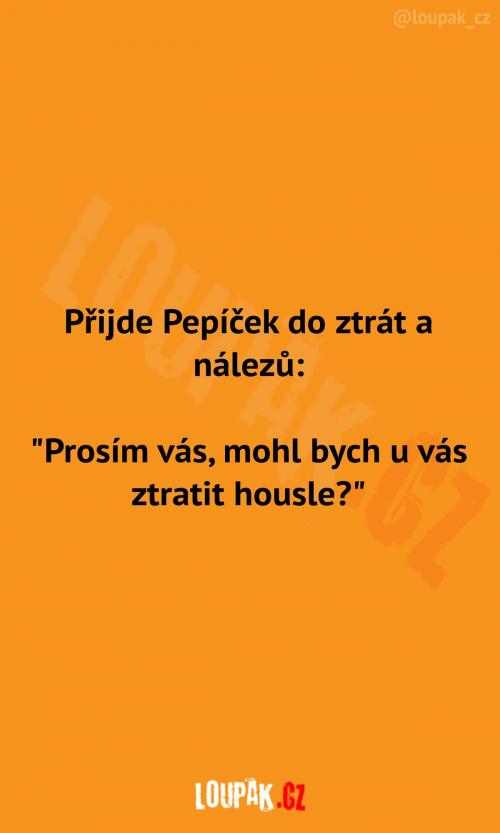 Pepíček ve ztrátách a nálezech