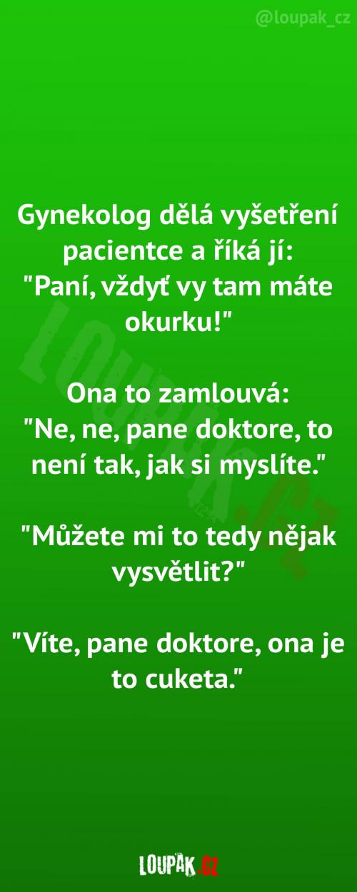 Není to tak, jak myslíte