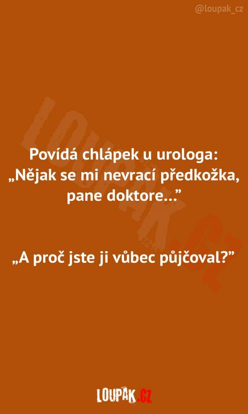 Problémy s předkožkou Problémy s předkožkou