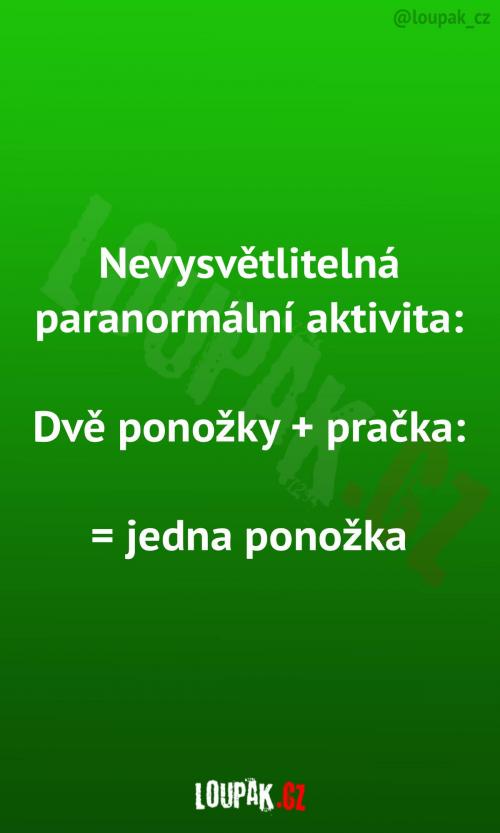  Nevysvětlitelná paranormální aktivita 