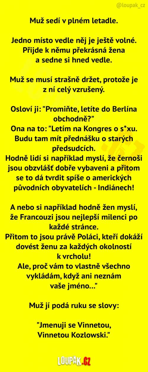 Neobvyklé seznámení muže a ženy Neobvyklé seznámení muže a ženy