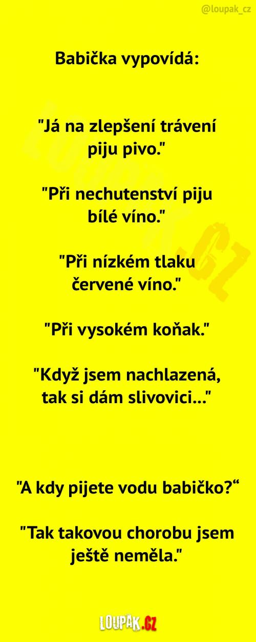 Babička a její rady pro lepší zdraví Babička a její rady pro lepší zdraví