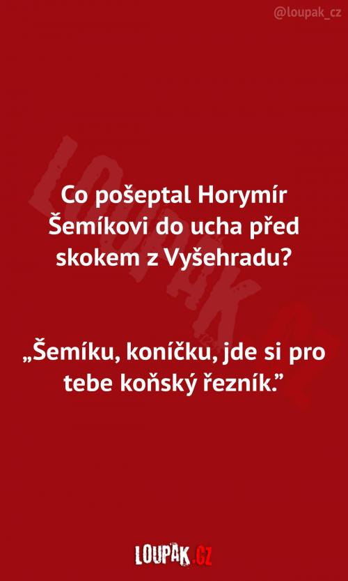 Zpráva pro Šemíka.. 