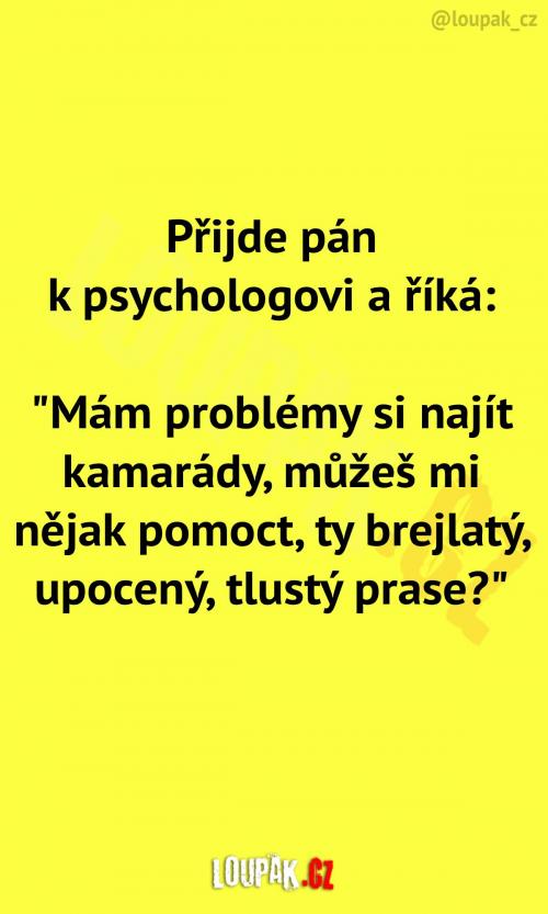  Má problém s hledáním kamarádů 