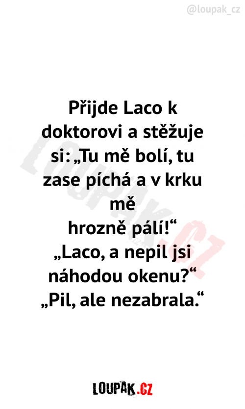  Přijde Laco k doktorovi 