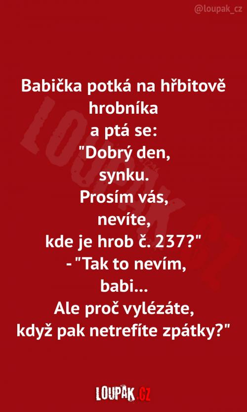 Chtělo by to aspoň navigaci