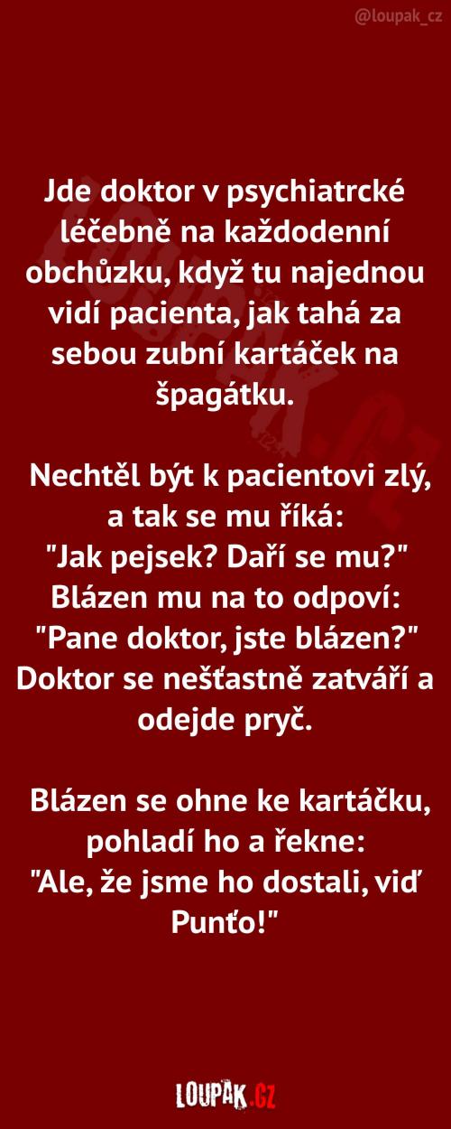 Pacient nachytal doktora