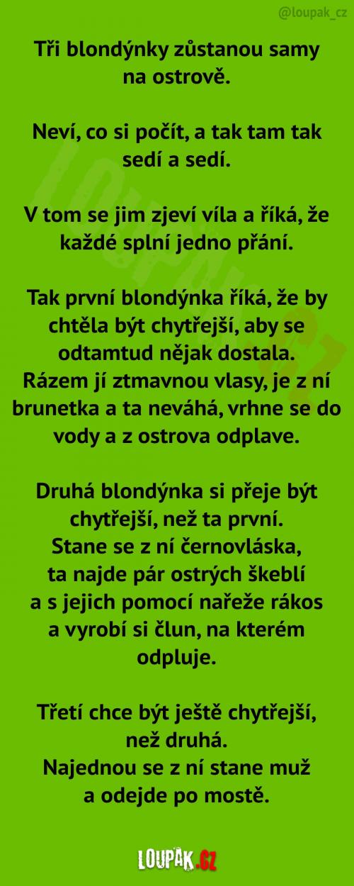  Tři blondýnky na ostrově 