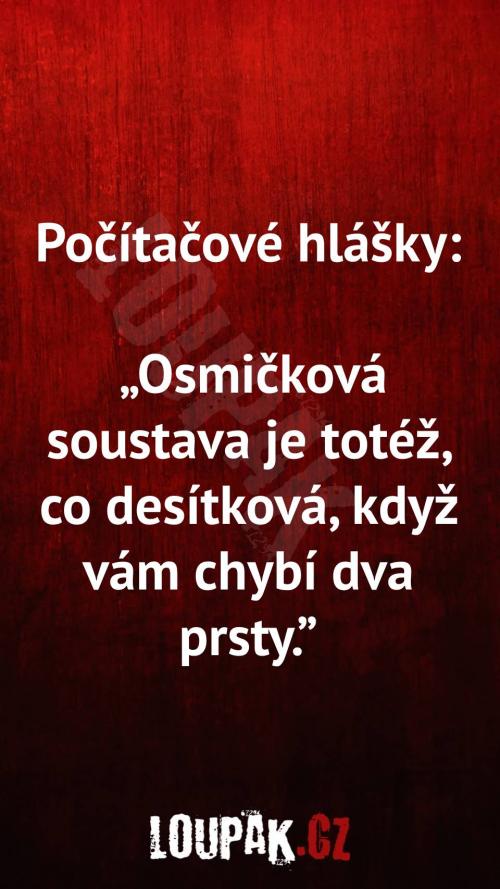  Nejlepší počítačové hlášky 