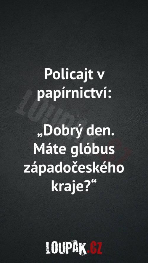  Jak se chová policajt v papírnictví 