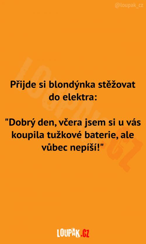 Reklamace na baterie