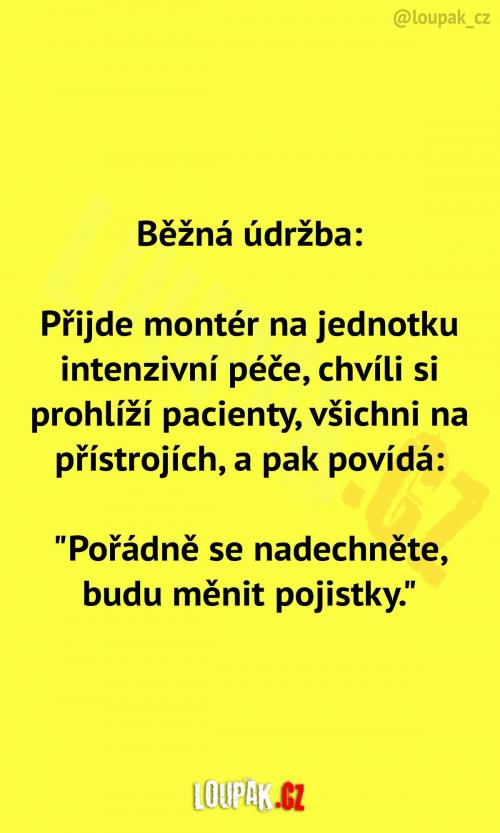  Běžná údržba na JIPce... 