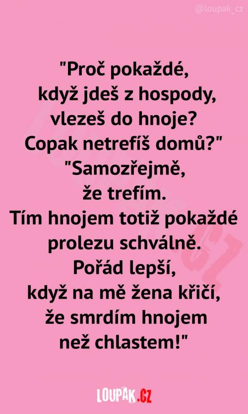  Manžel aspoň ví, kde jsou hranice 