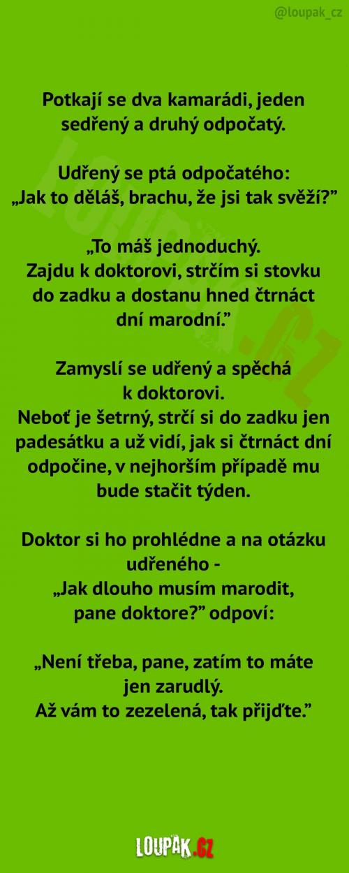 Jak dostat nemocenskou od doktora