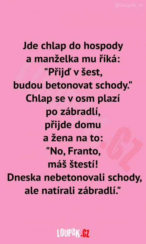 No tak to je dobře, že to ví