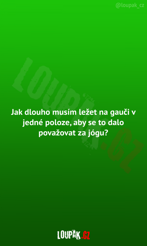  Když chceš začít dělat jógu 