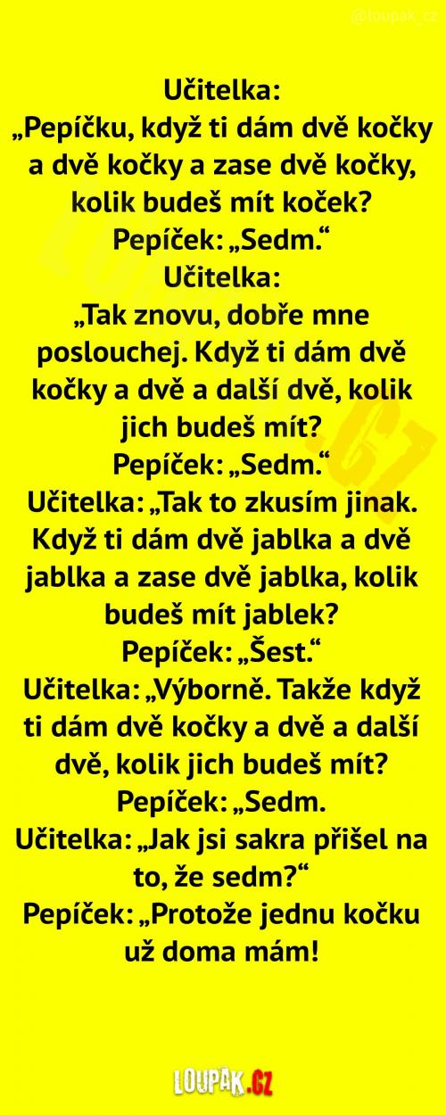  Učitelka je trochu pomalejší 