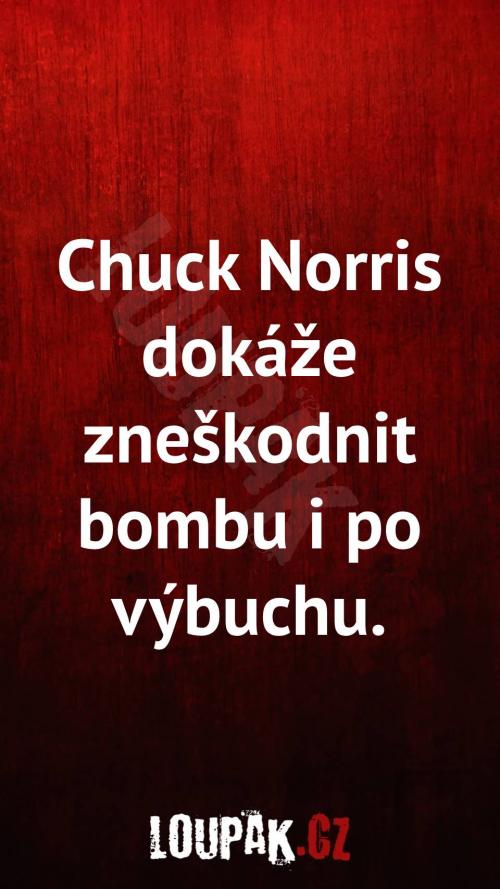  Chuck Norris a bomba 