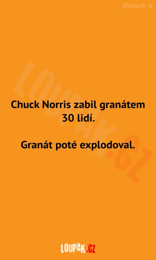  Chuck Norris a jeho palebná schopnost 