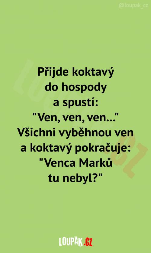  Pán barman ho musí mít velice rád. 