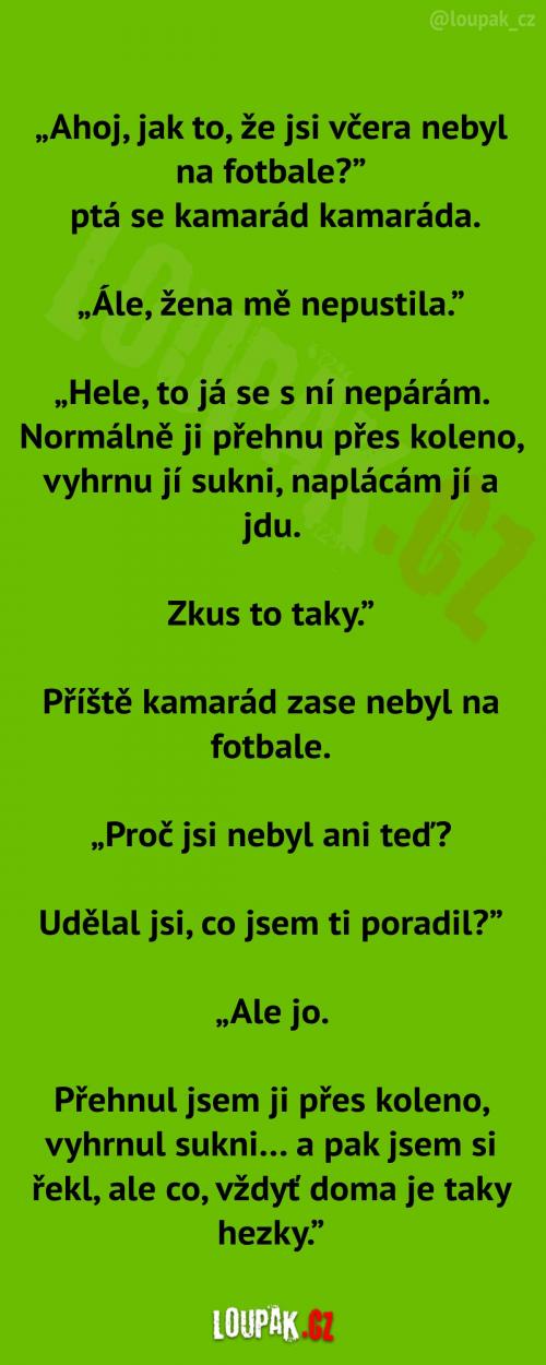 Zámek na dveře od manželky