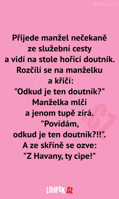  Zdá se, že manželka má problém 