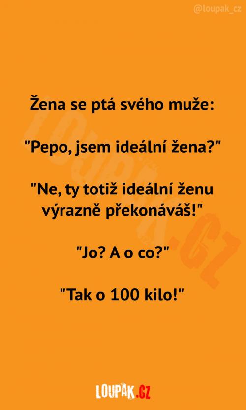  Do ideálu jí něco chybí 